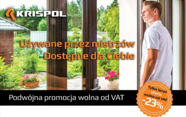 Zimowa Promocja Krispol - produkty "wolne od VAT"